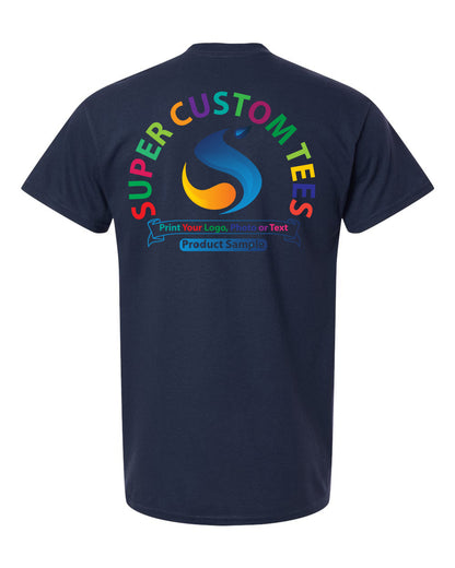Custom T Shirts - Gildan Heavy Cotton Short Sleeve Tees - Same Day Printing
