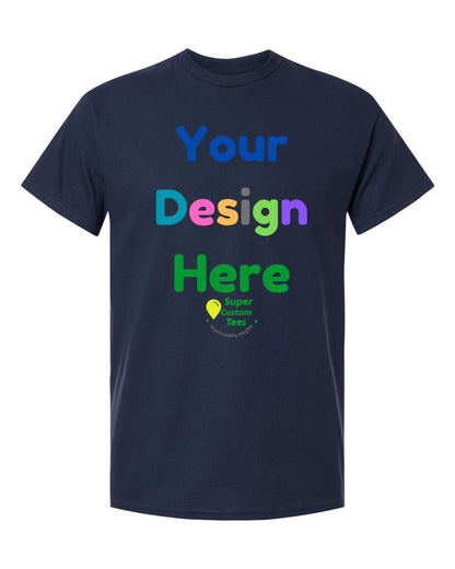 Custom T Shirts - Gildan Heavy Cotton Short Sleeve Tees - Same Day Printing