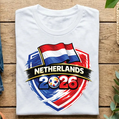 Netherlands World Cup T Shirt Soccer Supporter Tees