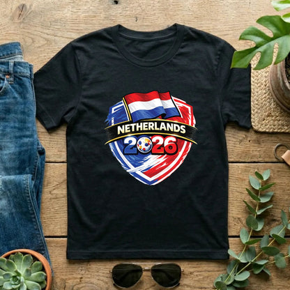Netherlands World Cup T Shirt Soccer Supporter Tees