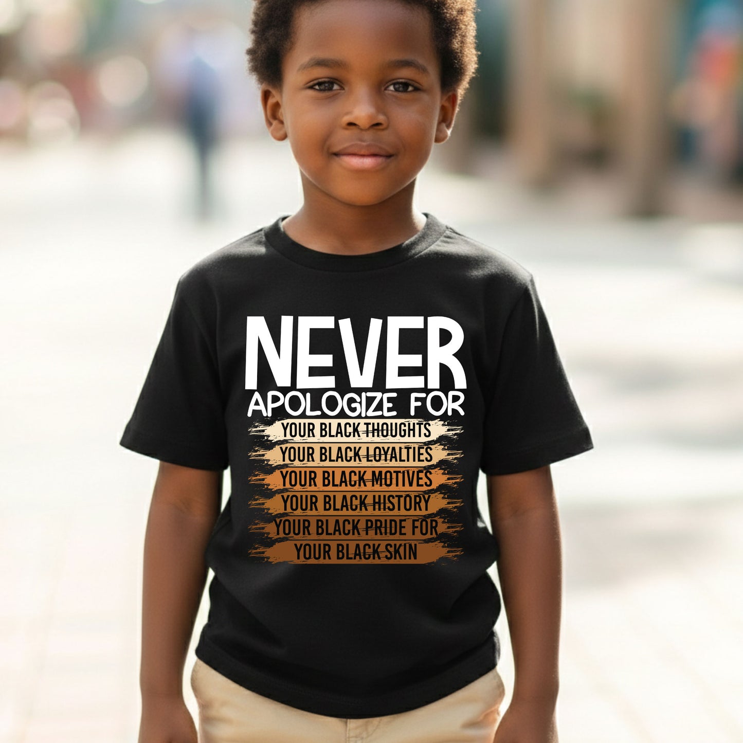 Never Apologize Black History Month T Shirts