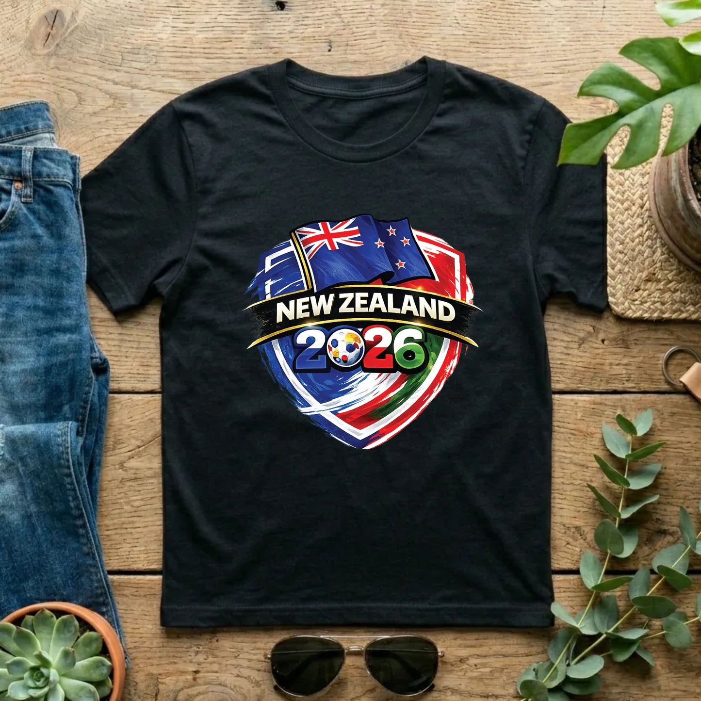 New Zealand 2026 World Cup T Shirt