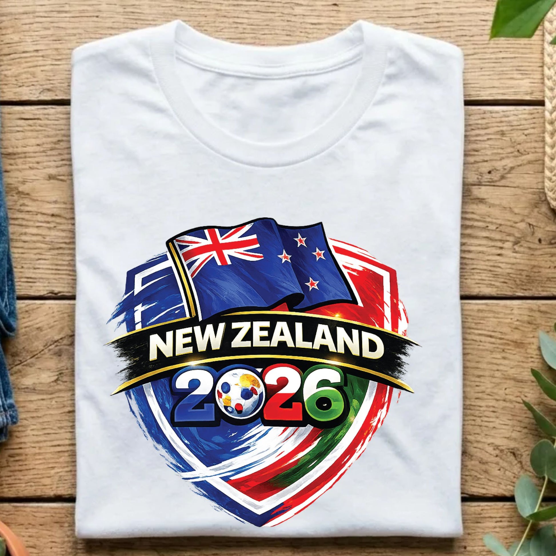 New Zealand 2026 World Cup T Shirt