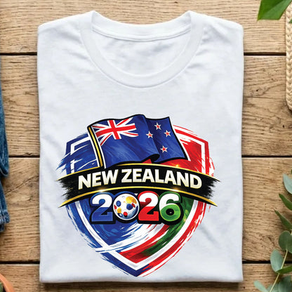 New Zealand 2026 World Cup T Shirt