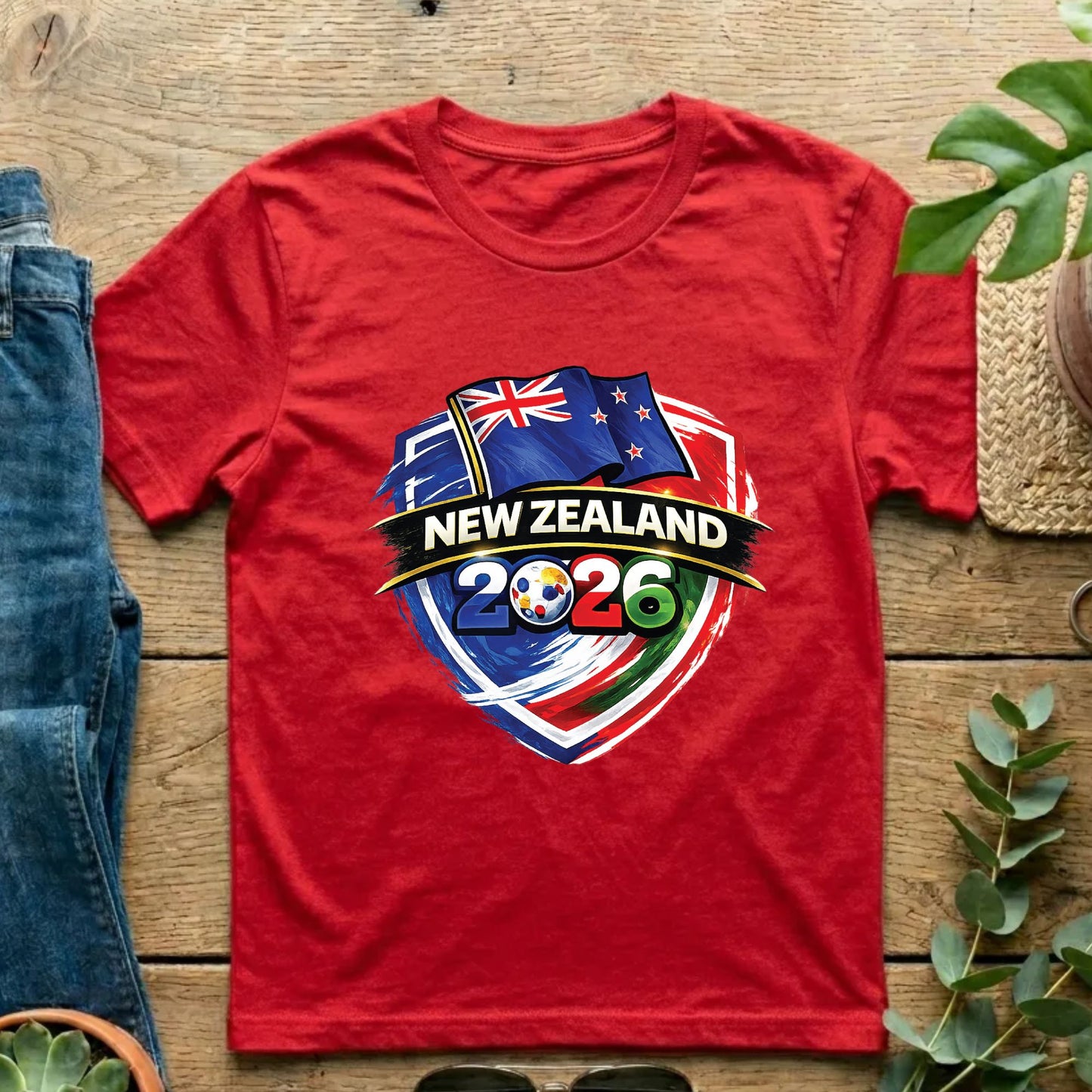 New Zealand 2026 World Cup T Shirt