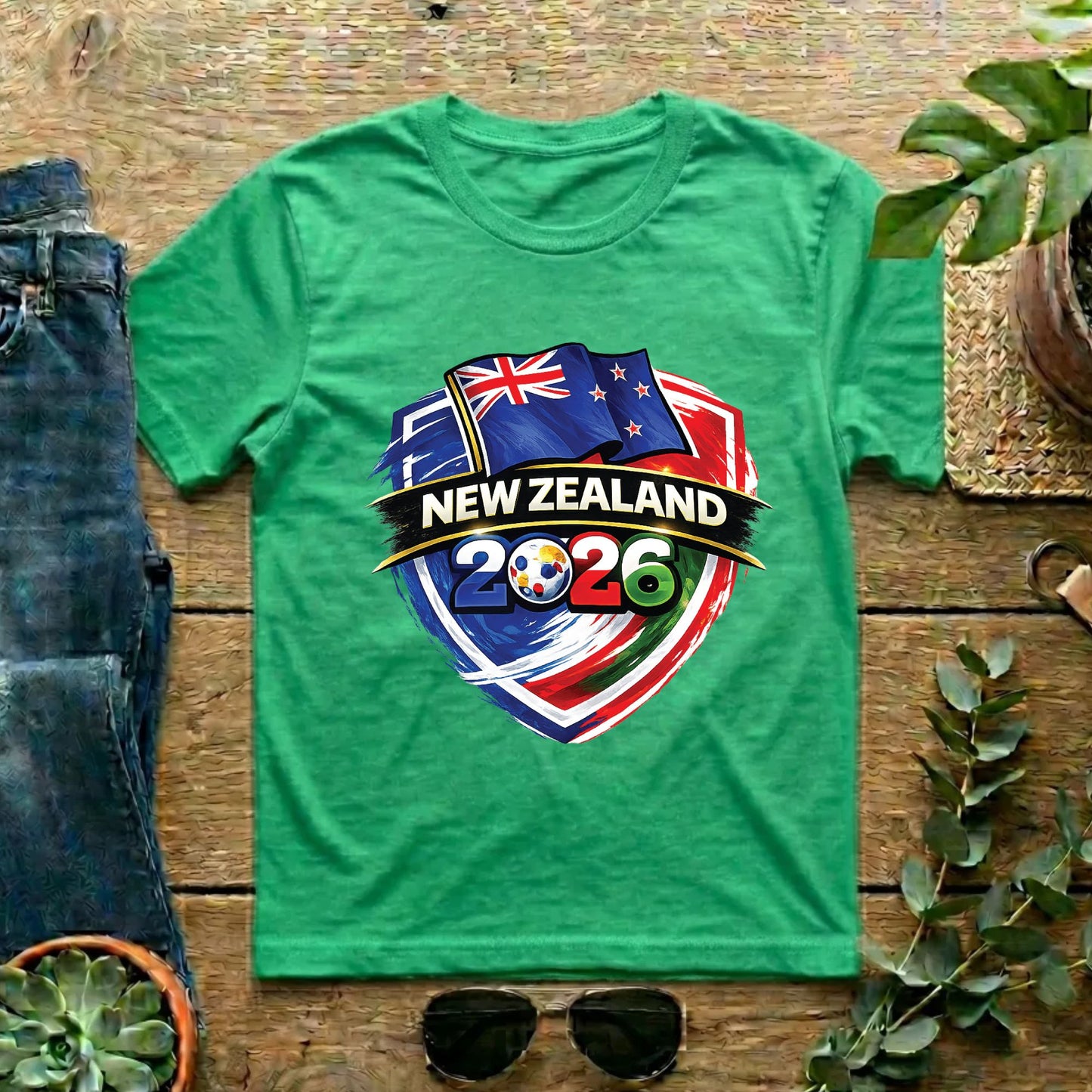 New Zealand 2026 World Cup T Shirt