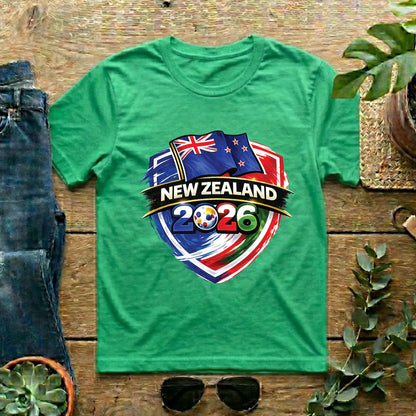 New Zealand 2026 World Cup T Shirt