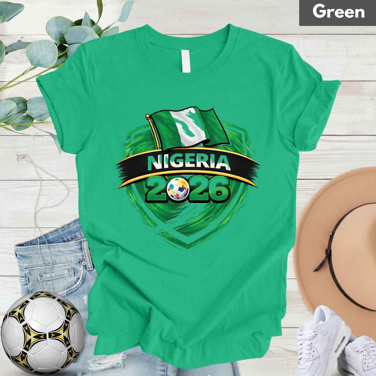 Nigeria 2026 World Cup T Shirt
