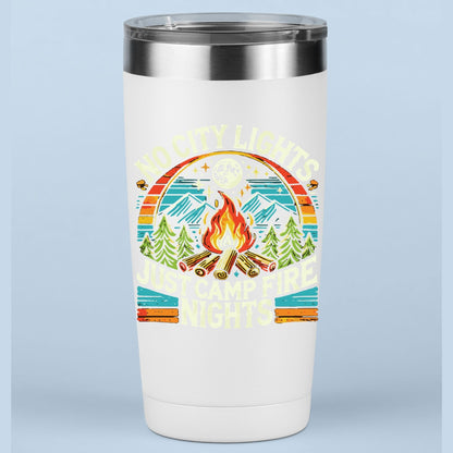 No City Lights Just Camp Fire Nights DTF Transfer