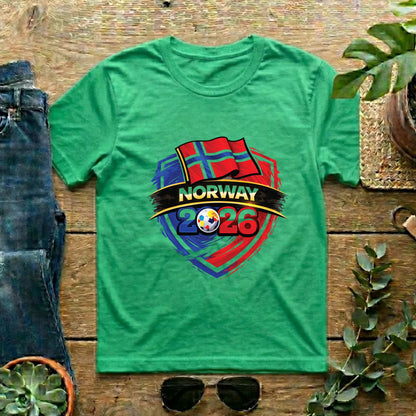 Norway World Cup T Shirt Soccer Supporter Tees