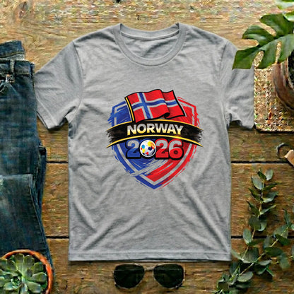 Norway World Cup T Shirt Soccer Supporter Tees