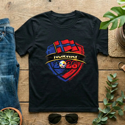 Norway World Cup T Shirt Soccer Supporter Tees