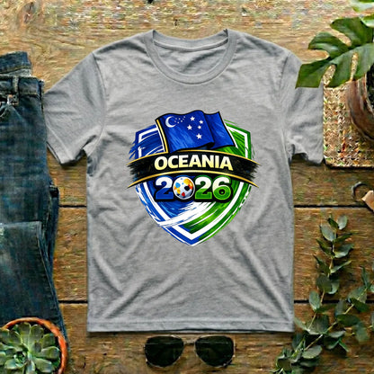 Oceania World Cup T Shirt Soccer Supporter Tees