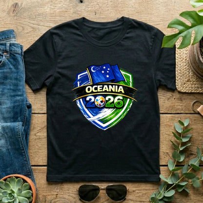 Oceania World Cup T Shirt Soccer Supporter Tees