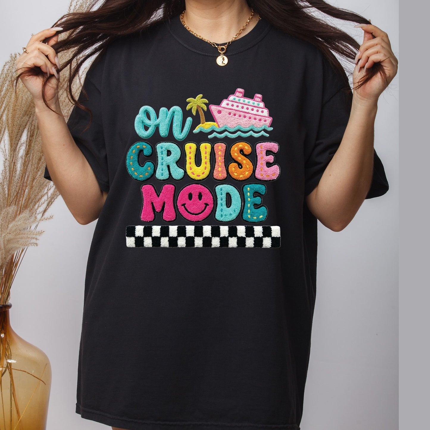 On Cruise Mode DTF Transfer ready to Press