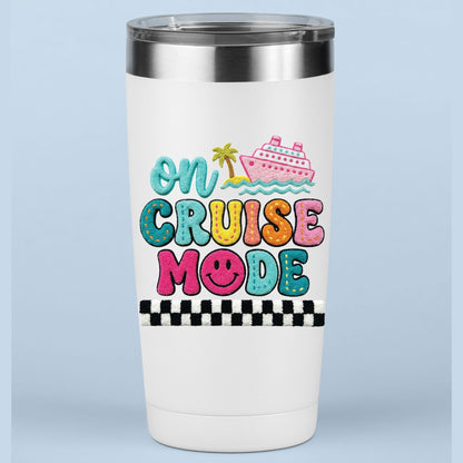 On Cruise Mode DTF Transfer ready to Press