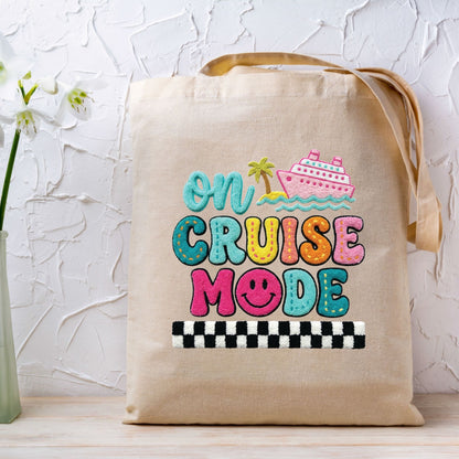 On Cruise Mode DTF Transfer ready to Press