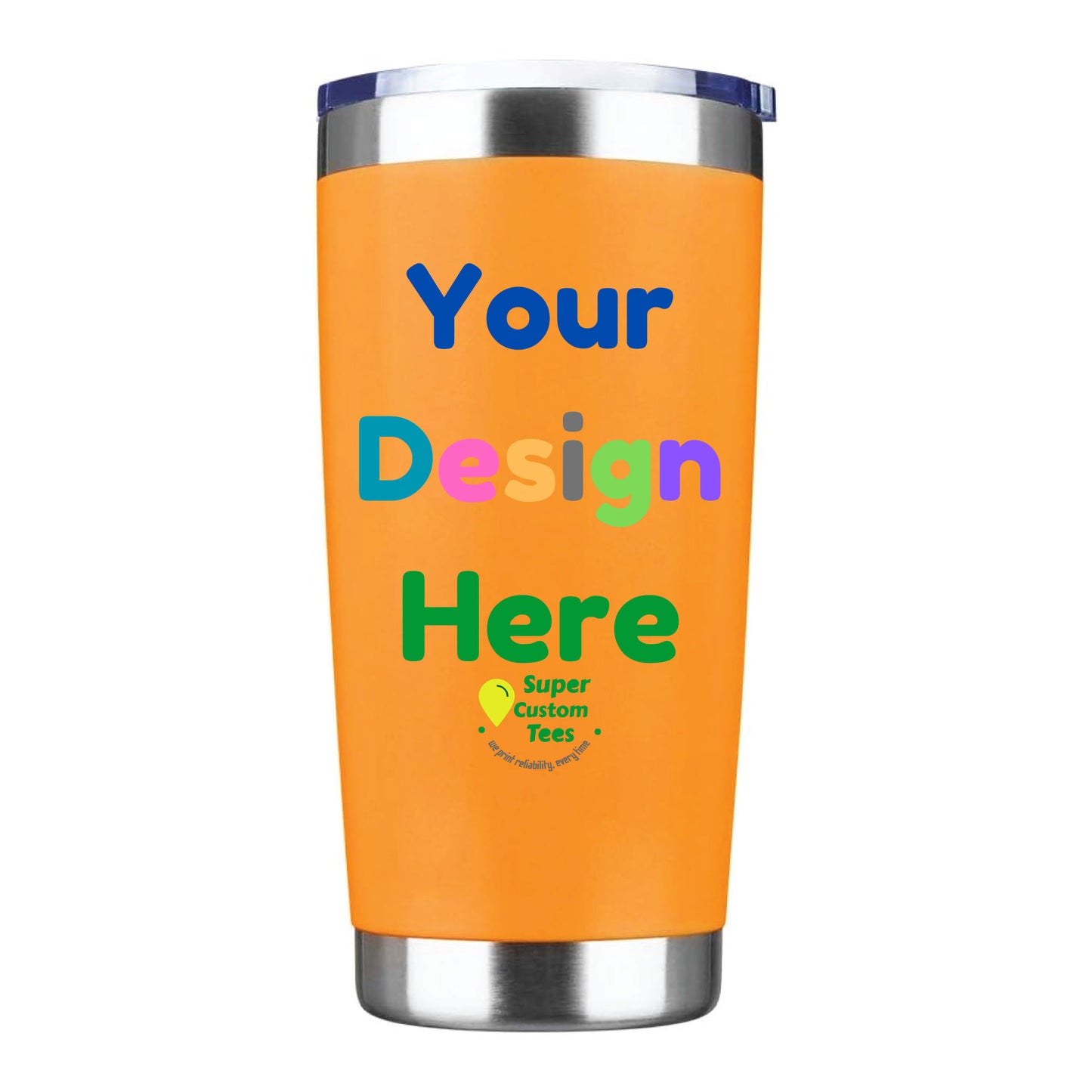 Custom Stainless Steel Tumbler 20oz Travel Mug