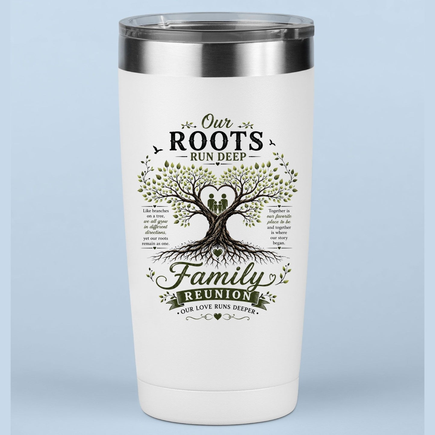 Our Roots Run Deep Family Reunion DTF Transfer Ready to Press