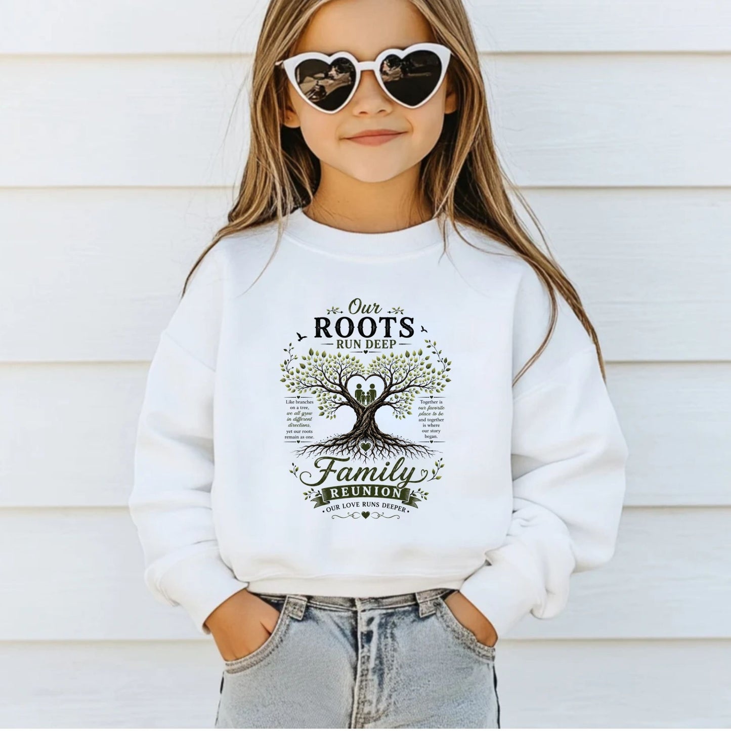 Our Roots Run Deep Family Reunion DTF Transfer Ready to Press