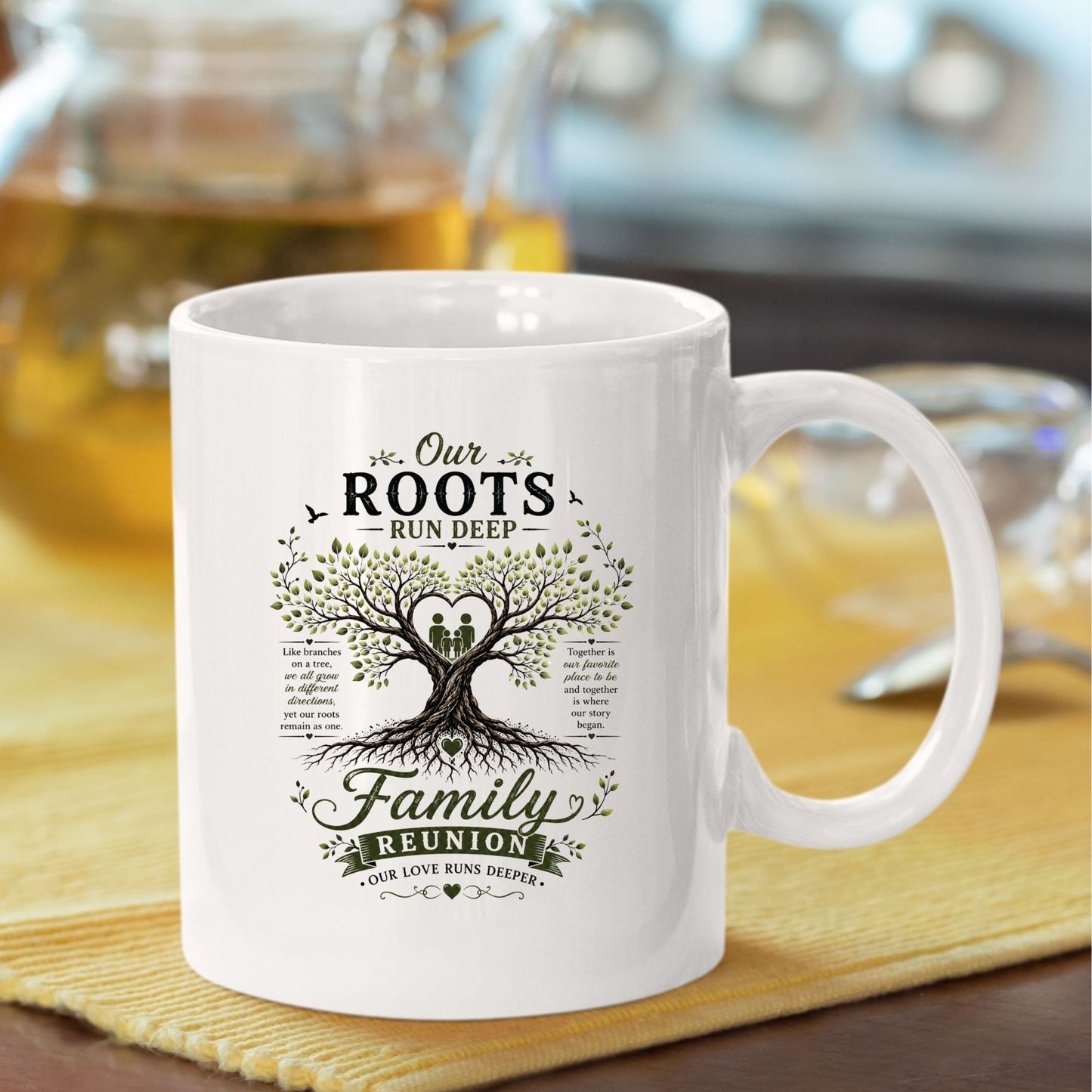Our Roots Run Deep Family Reunion DTF Transfer Ready to Press