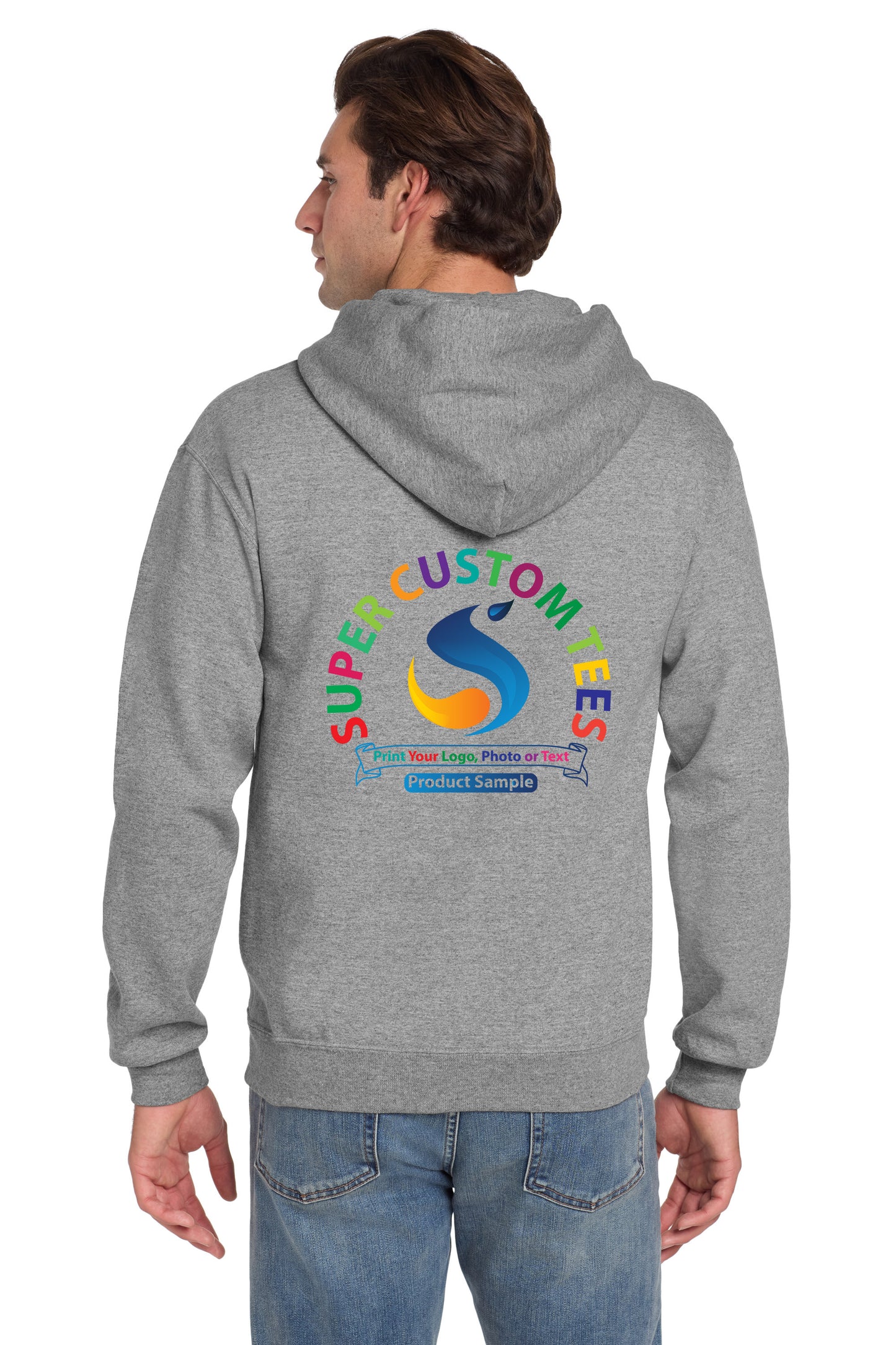 Jerzees 4997 - Unisex Super Sweats NuBlend Fleece Pullover Hoodies
