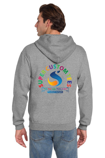 Jerzees 4997 - Unisex Super Sweats NuBlend Fleece Pullover Hoodies