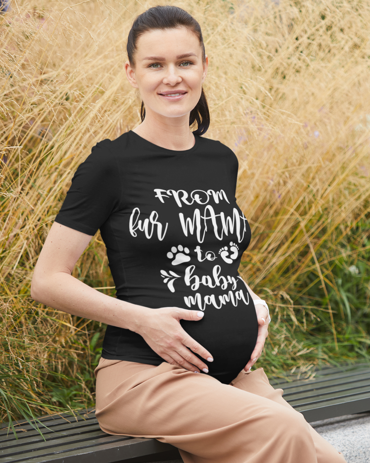 Custom Maternity T Shirt