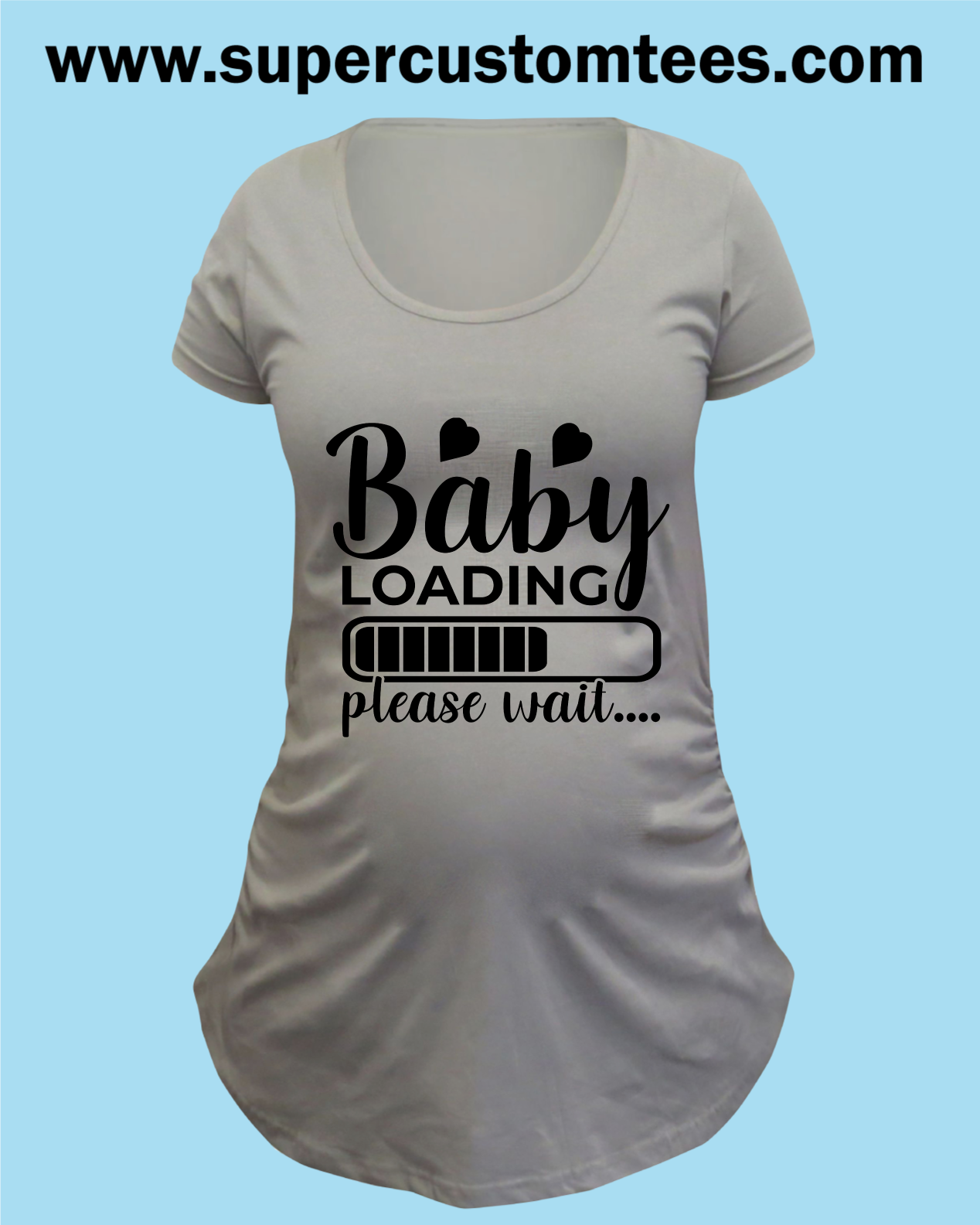 Custom Maternity T Shirt