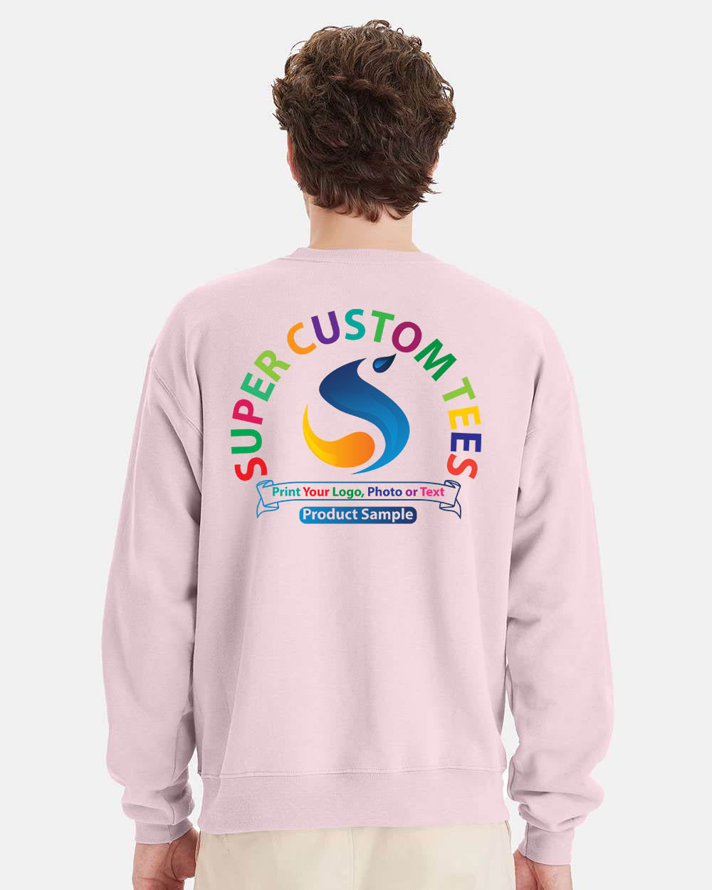 Hanes P1607 - Unisex Ecosmart Crewneck Sweatshirts