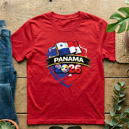 Panama 2026 World Cup T Shirt Soccer Supporter Tees