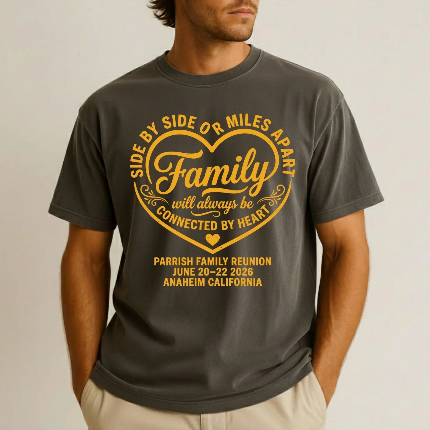 Parrish Family Reunion 2026 Side By Side DTF Transfer Ready to Press