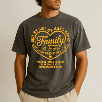 Parrish Family Reunion 2026 Side By Side DTF Transfer Ready to Press