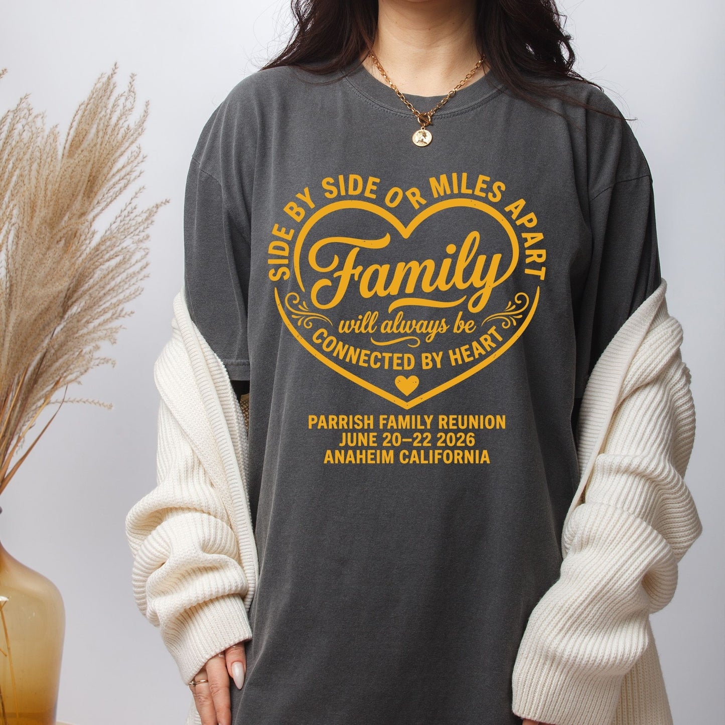 Parrish Family Reunion 2026 Side By Side DTF Transfer Ready to Press