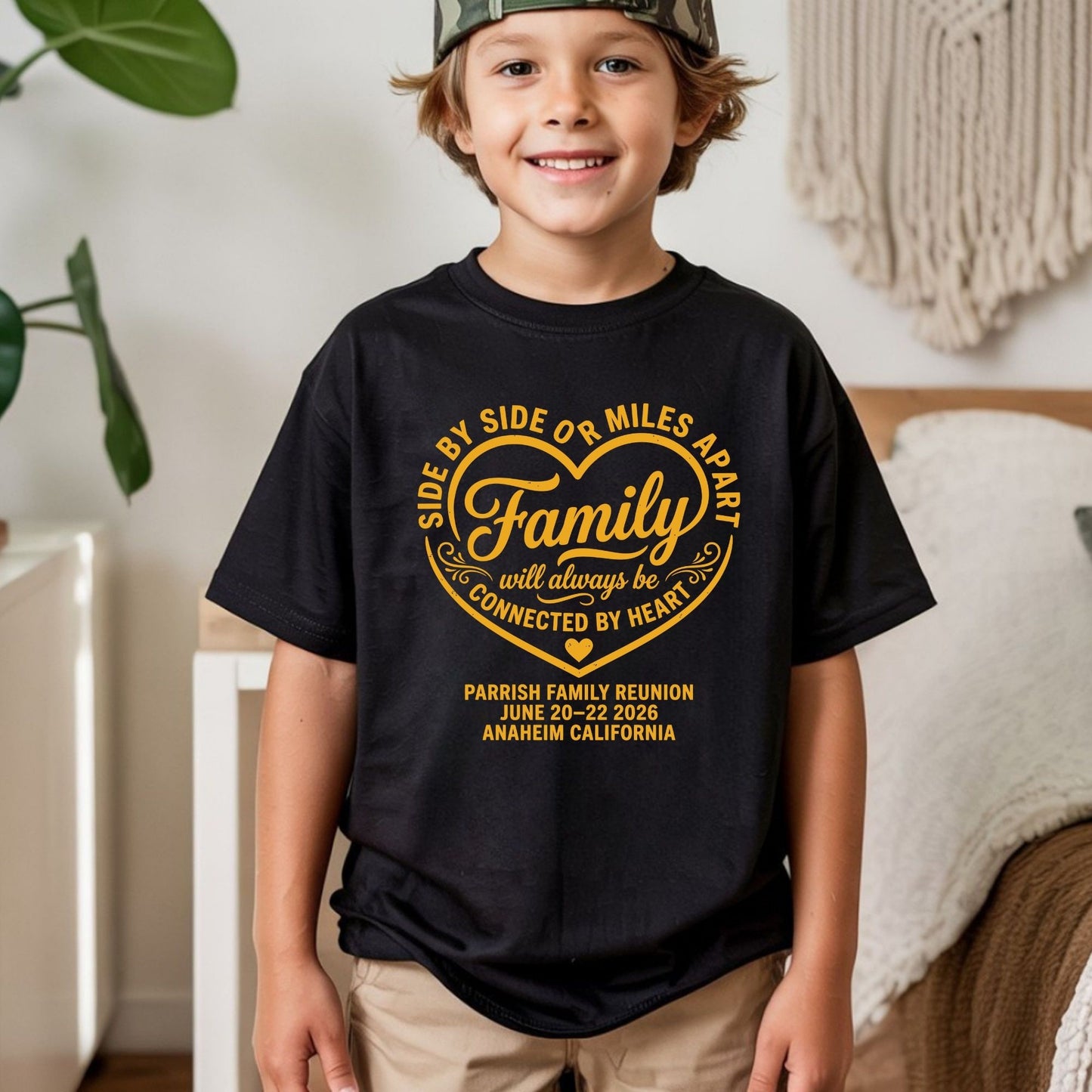 Parrish Family Reunion 2026 Side By Side DTF Transfer Ready to Press