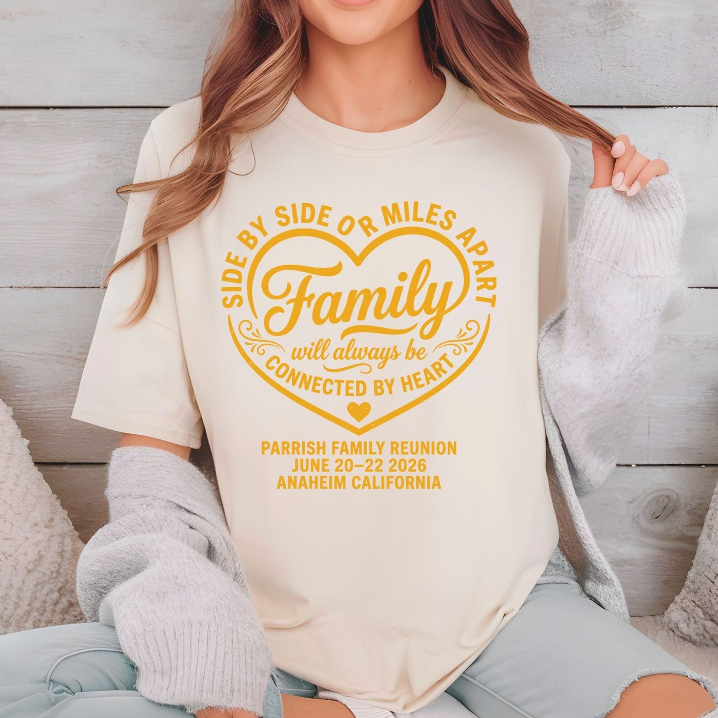 Parrish Family Reunion 2026 Side By Side DTF Transfer Ready to Press