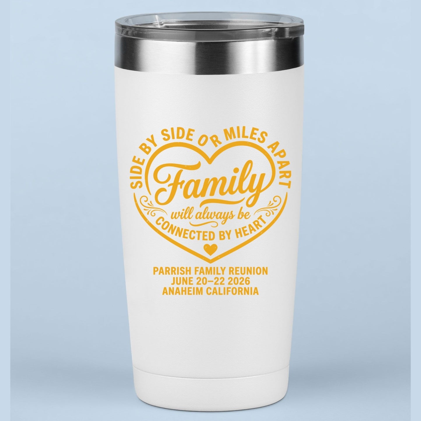 Parrish Family Reunion 2026 Side By Side DTF Transfer Ready to Press