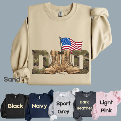 Patriotic Dad Comfort Colors T Shirt