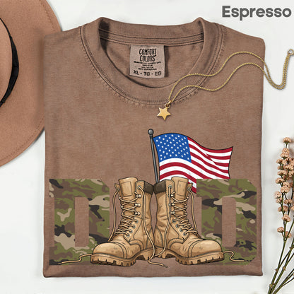 Patriotic Dad Comfort Colors T Shirt