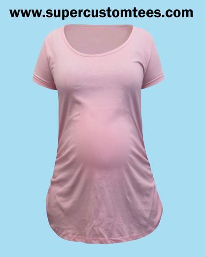 Maternity T Shirt Blank - Wholesale Price Pregnancy Top