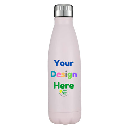 Custom Stainless Steel Water Bottle Insulated Double Wall Metal Sport Reusable Water Bottles - 17 oz