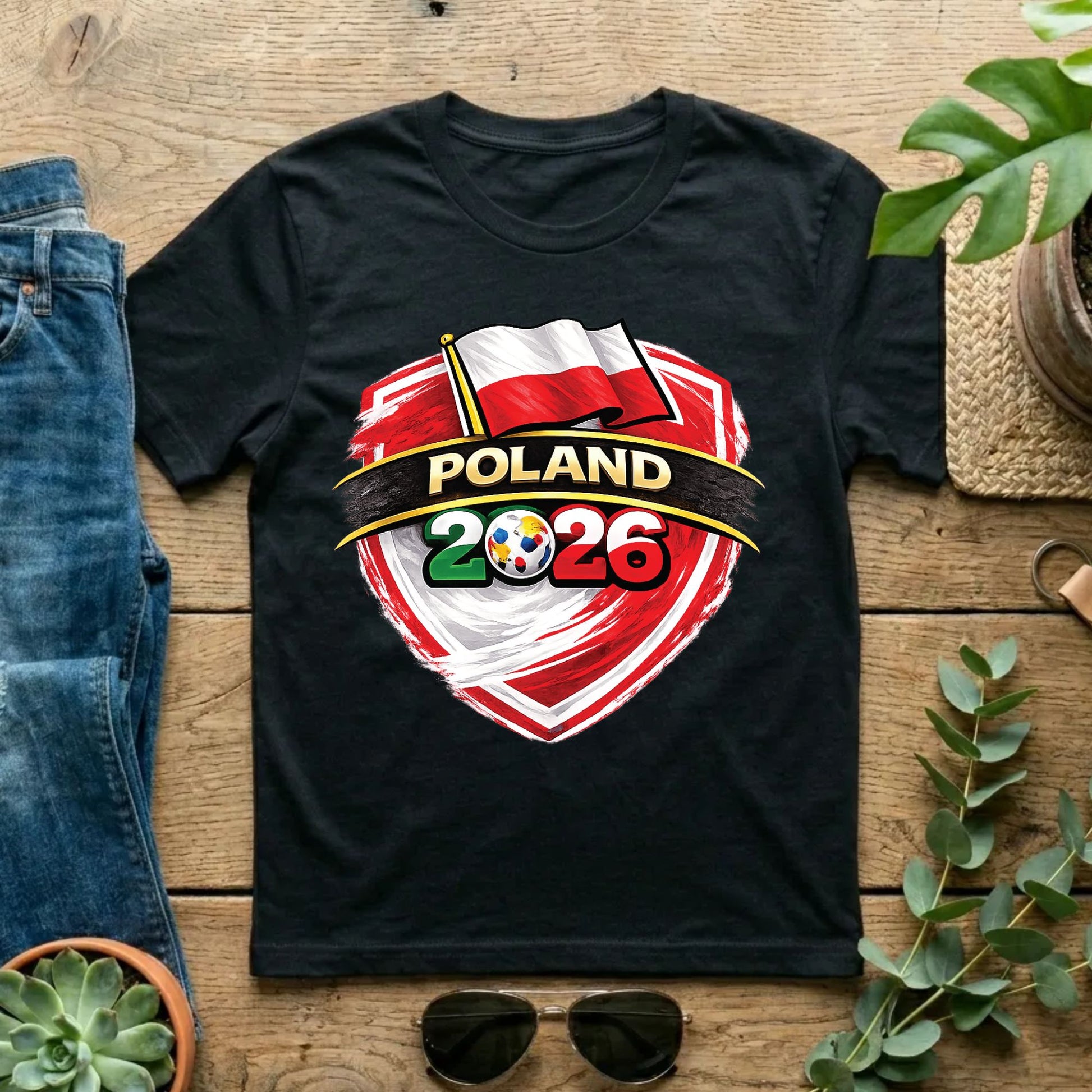 Poland 2026 World Cup T Shirt Soccer Supporter Tees