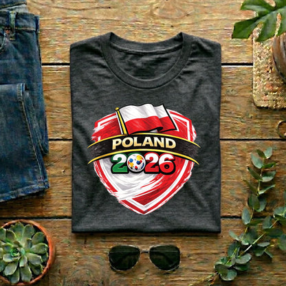 Poland 2026 World Cup T Shirt Soccer Supporter Tees