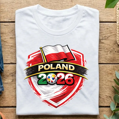 Poland 2026 World Cup T Shirt Soccer Supporter Tees