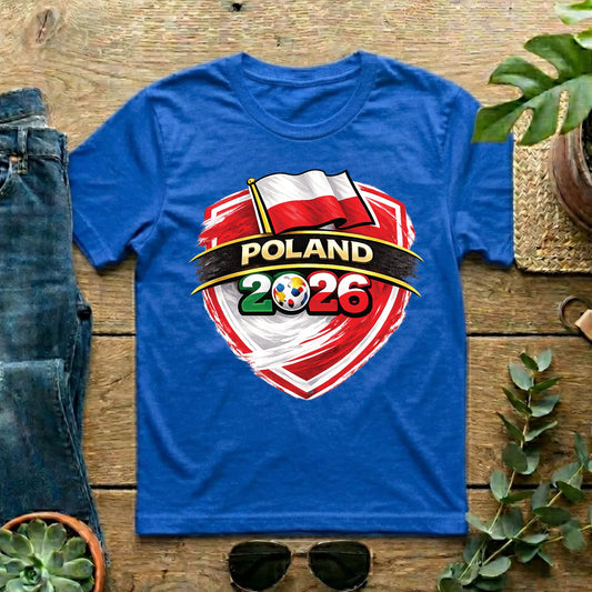 Poland 2026 World Cup T Shirt Soccer Supporter Tees