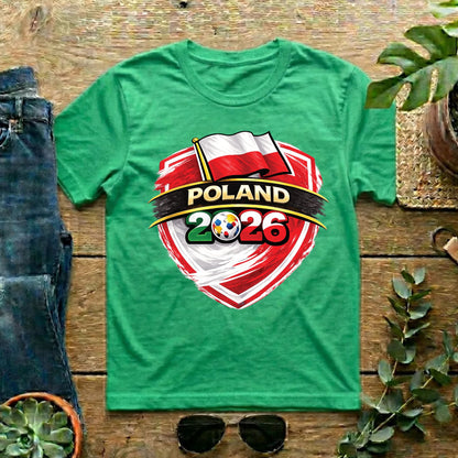 Poland 2026 World Cup T Shirt Soccer Supporter Tees
