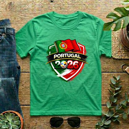 Portugal 2026 World Cup T Shirt Soccer Supporter Tees