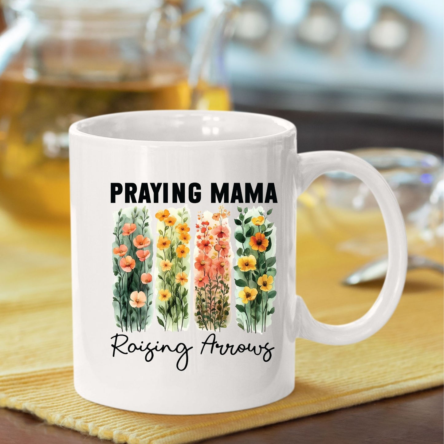 Praying Mama DTF Transfer ready to Press