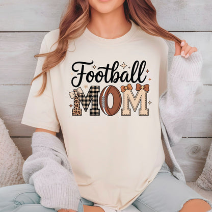Preppy Football Mom DTF Transfer