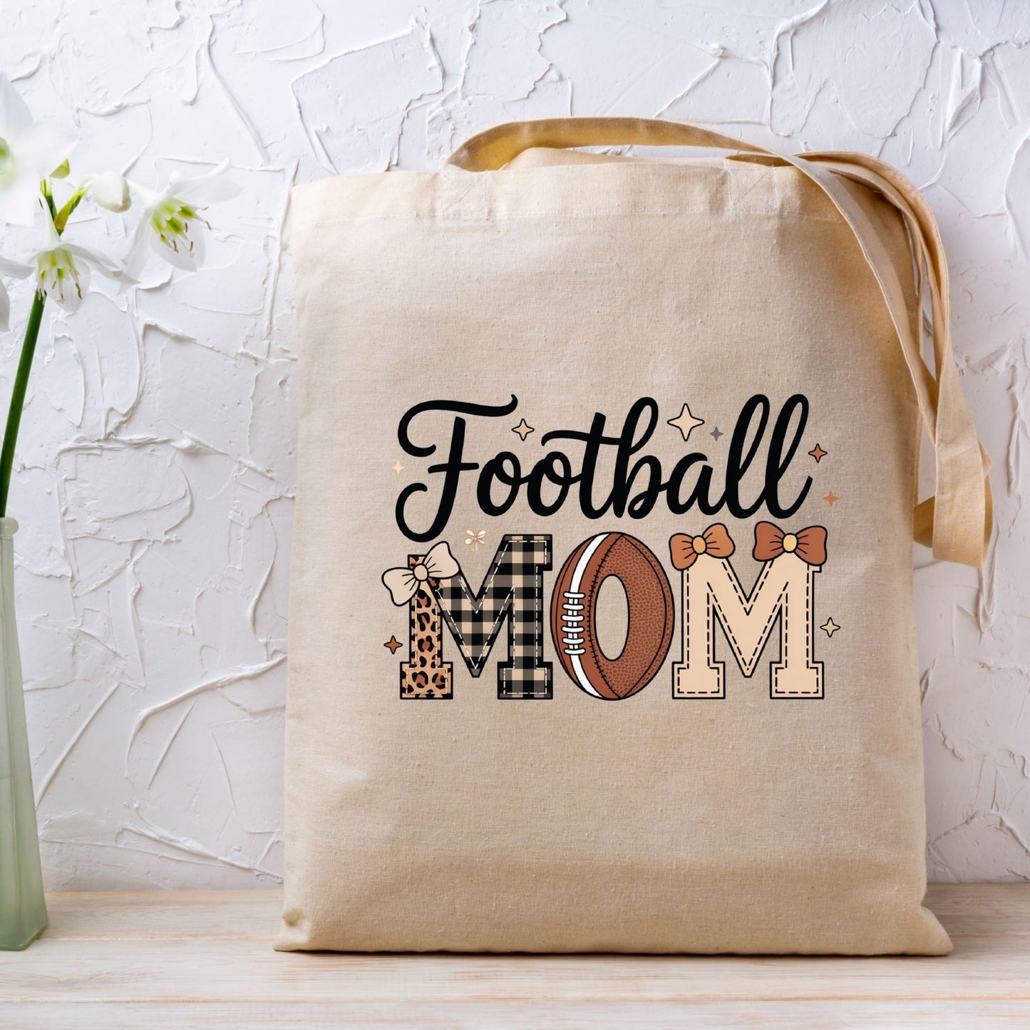 Preppy Football Mom DTF Transfer